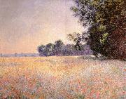 Oat and Poppy Field, Claude Monet